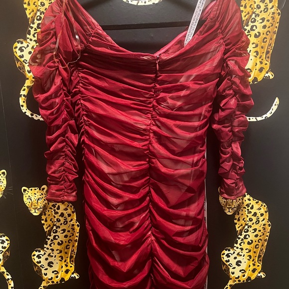 House of CB Scarlet Long Sleeve Dress - Picture 4 of 6